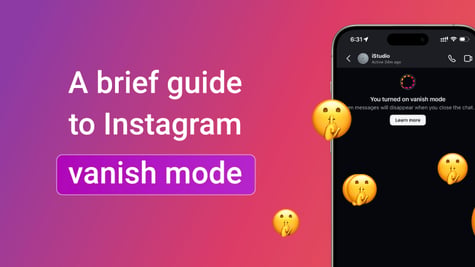 A brief guide to Instagram vanish mode