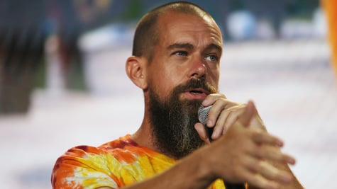 Block co-founder and CEO Jack Dorsey at Bitcoin conference