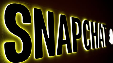 snapchat sign
