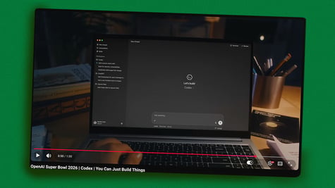 OpenAI ad during Super Bowl