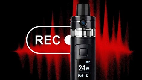 Spying through smart vapes
