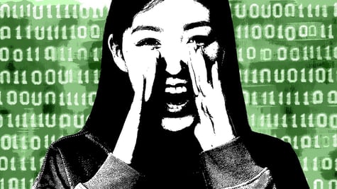 Female voice used for vishing