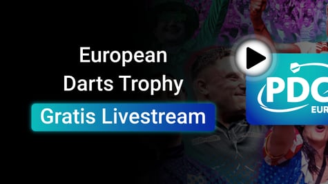 European Darts Trophy gratis livestream