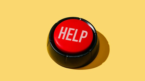 Help red button