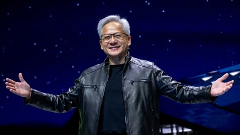 Jensen Huang, chief executive officer of Nvidia Corp