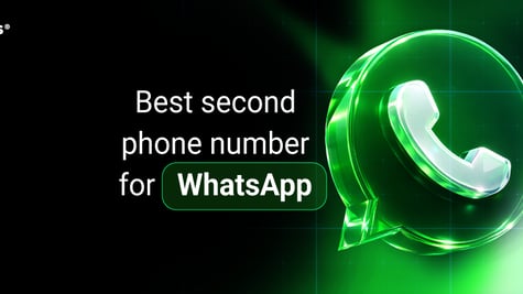 Best second phone number for WhatsApp