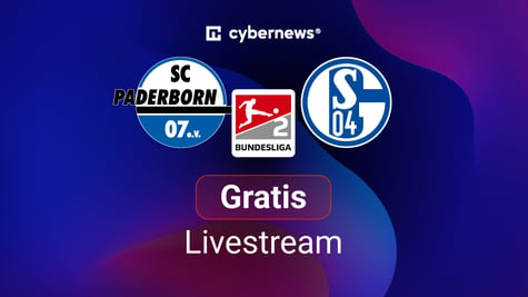 Paderborn vs. Schalke, Team Logos, Gratis-Livestream, blau