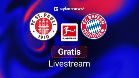St. Pauli gegen FC Bayern, Team Logos, kostenlos schauen