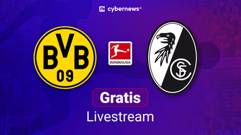BVB vs. SC Freiburg, Team Logos, Livestream