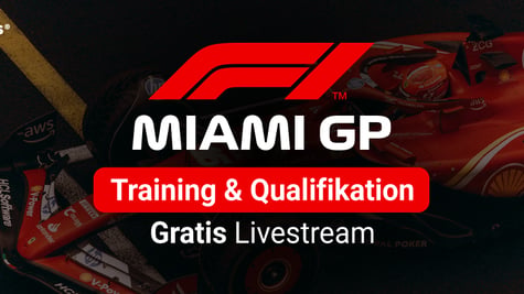 F1 Miami GP, Training, Qualifikation, Bolide im Hintergrund