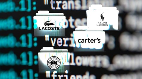 hackers allegedl selling lacoste ralph lauren canada goose and carter data