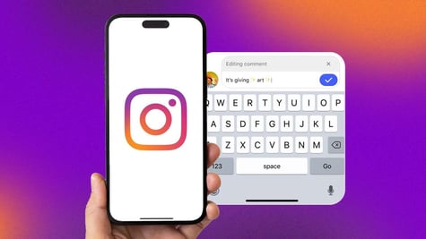 Comment editing on Instagram