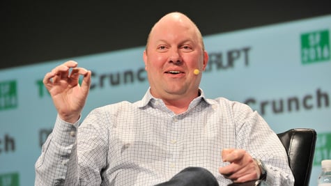 Entrepreneur Marc Andreessen speaks onstage during TechCrunch Disrupt SF