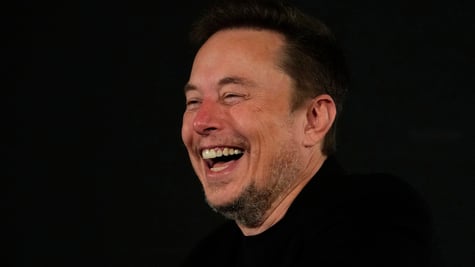 musk laughing