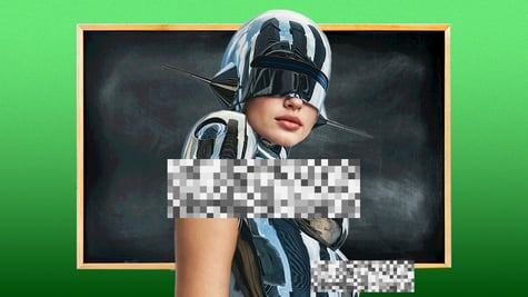 robotic woman