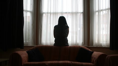woman domestic violence