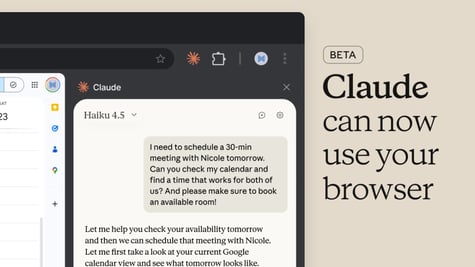 Claude browser extension