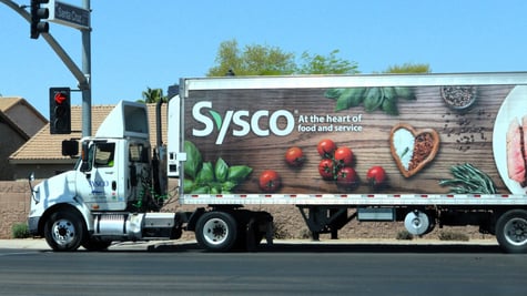 Sysco delivery truck