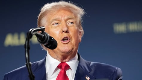 US President Donald Trump