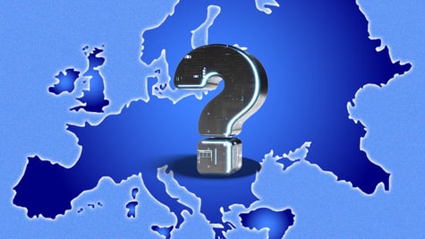 eu borders robotic question mark