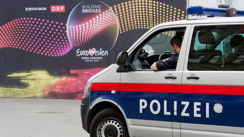 police van eurovision sign picture alliance