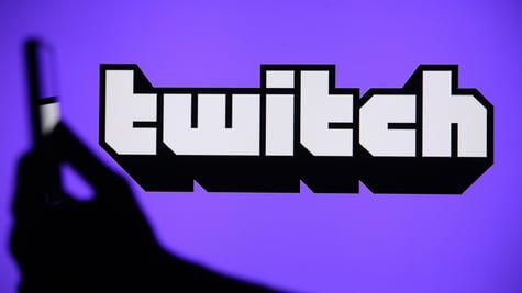 The Twitch logo.