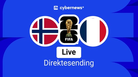 Norge – Frankrike gratis fra utlandet – VM 2026