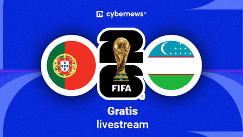 Se Portugal mot Uzbekistan VM gratis utomlands