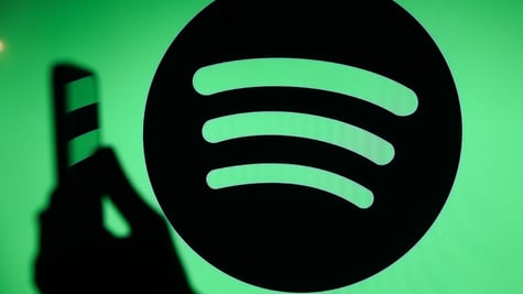 Spotify logo.