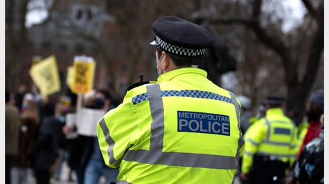 UK Metropolitan police officer