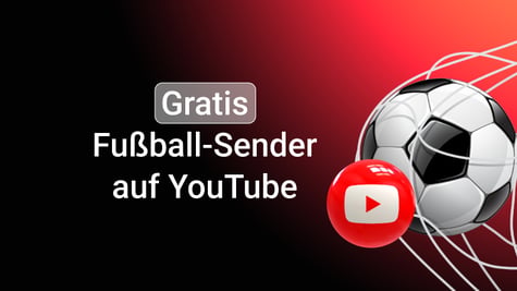 YouTube-Button, Fußball geht ins Netz