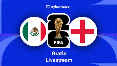 Mexiko vs. England, Länderflaggen rund, Gratis-Livestream, blau