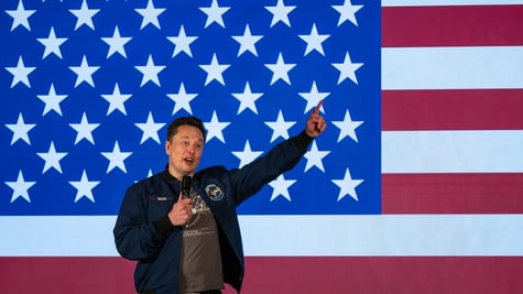 musk american flag