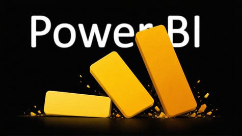 power bi logo breaking