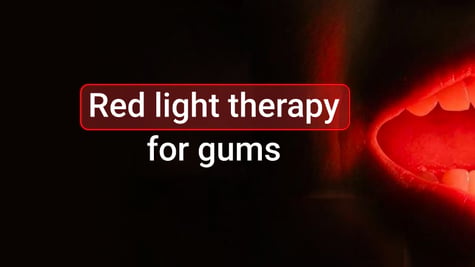 red ligh therapy for gums