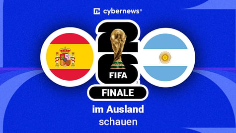 Spanien vs. Argentinien, Länderflaggen, WM-Finale 2026