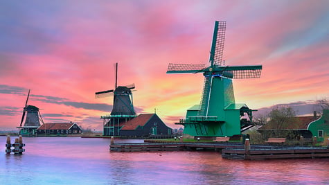 windmills netherlands