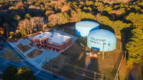 Georgia water towers
