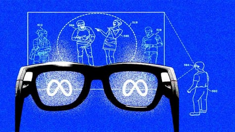 Meta glasses patent