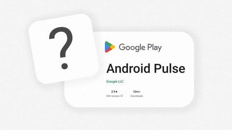 An Android Pulse app found on Google Play Store