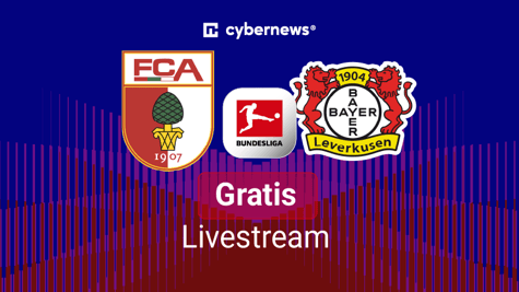 Augsburg vs. Leverkusen, Team Logos, Bundesliga, Gratis-Livestream