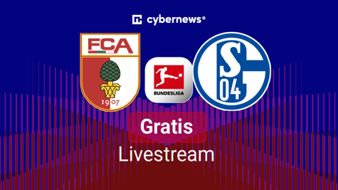 Augsburg vs. FC Schalke, Team Logos, Bundesliga, Gratis-Livestream