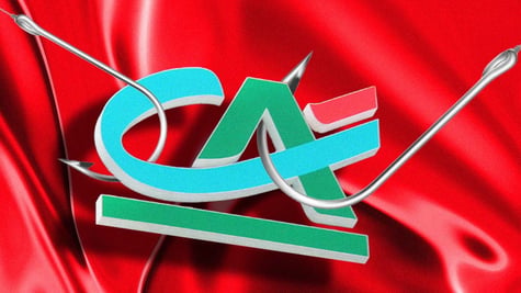 credit agricole phishing scheme