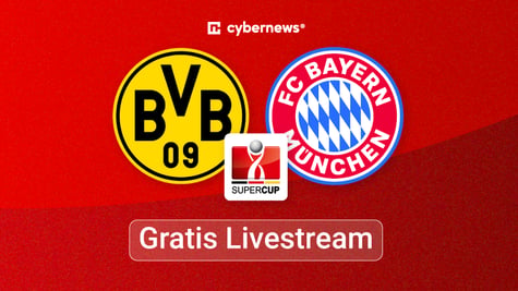 BVB vs. FCB, Team Logos, DFL Supercup, Gratis-Livestream 