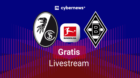 SC Freiburg vs. Gladbach, Team Logos, Bundesliga, Gratis-Livestream