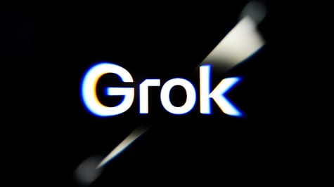 grok logo flares nur photo getty
