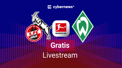 1. FC Koeln vs. Werder Bremen, Team Logos, Bundesliga, Gratis-Livestream