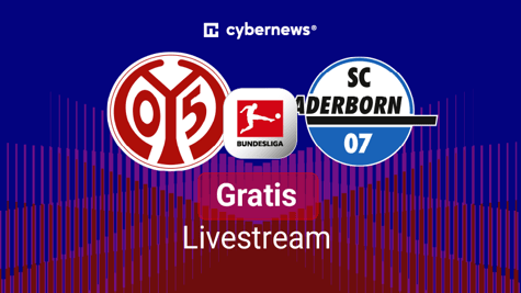 Mainz vs. Paderborn, Team Logos, Bundesliga, Gratis-Livestream