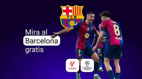 mira al barcelona gratis