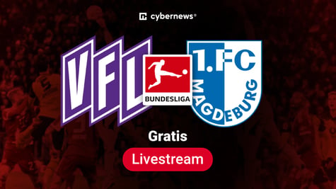 VfL Osnabrück vs 1. FC Magdeburg, Team-Logos, 2. Bundesliga Gratis-Livestream, rot